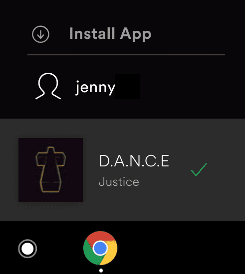 Pulsante Installa in un'app web progressiva per computer.