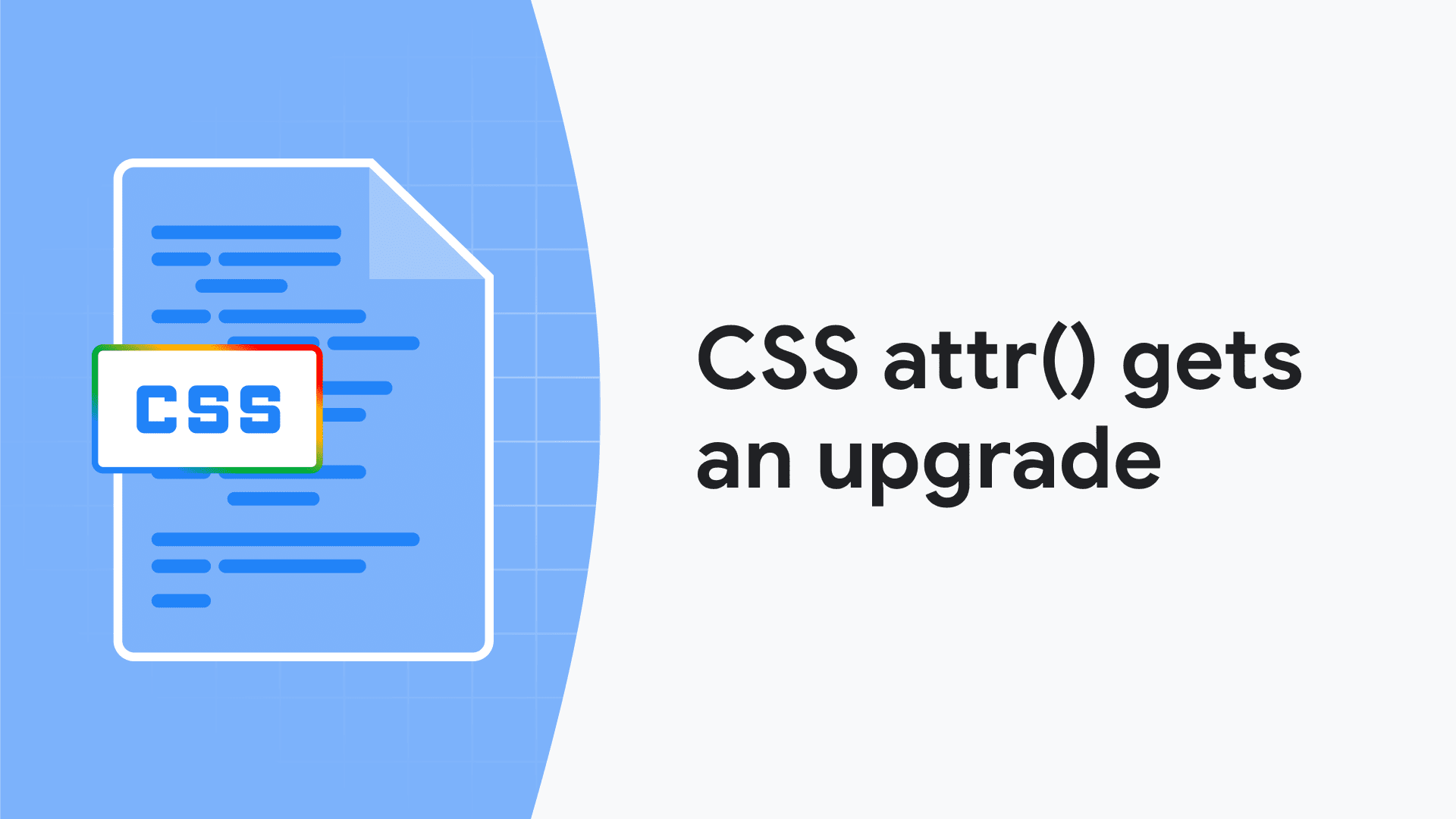 CSS attr() のアップグレード &nbsp;|&nbsp; Blog &nbsp;|&nbsp; Chrome for Developers