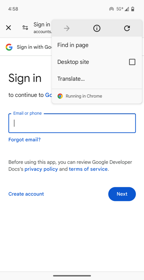 Improve your web-based sign-in flow with Auth Tab for Android | Blog ...