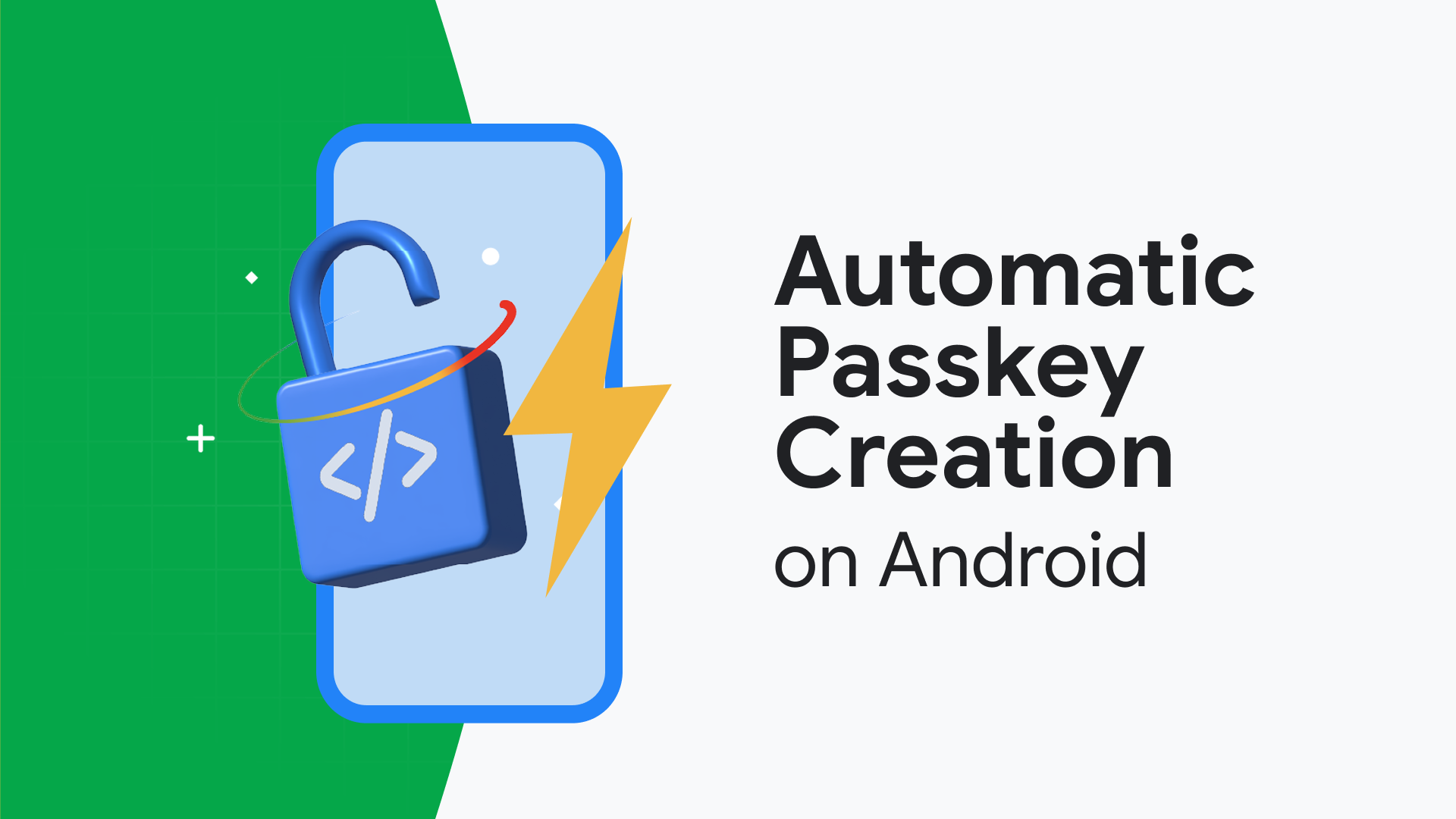 Automatic passkey creation in Chrome for Android