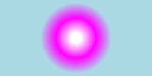 A radial gradient.
