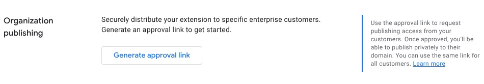 Getting started with organization publishing.