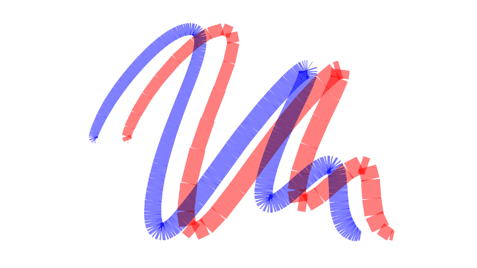 Unterschiede beim Stift-Rendering