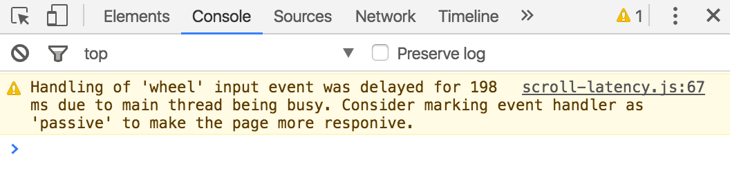 Avertissement concernant l'écouteur synchrone