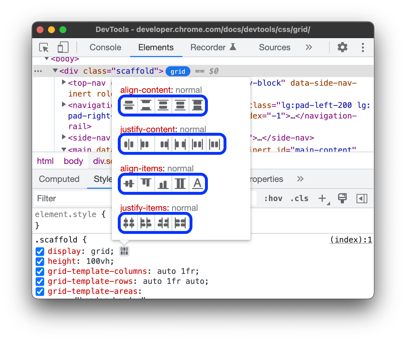 DevTools Tips: How to inspect CSS grid | Blog | Chrome for Developers