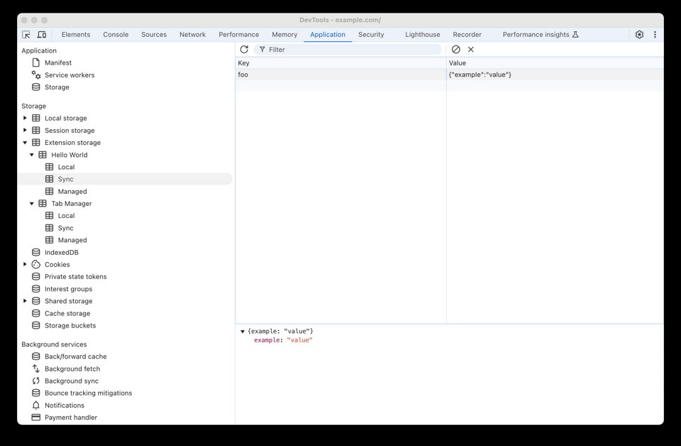 Structured Storage Viewer What's happening in Chrome Extensions, January 2025 | Blog | Chrome for ...