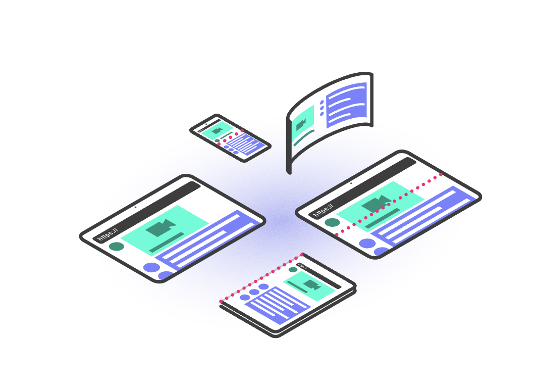 Schematic drawing of devices in laptop or book postures.