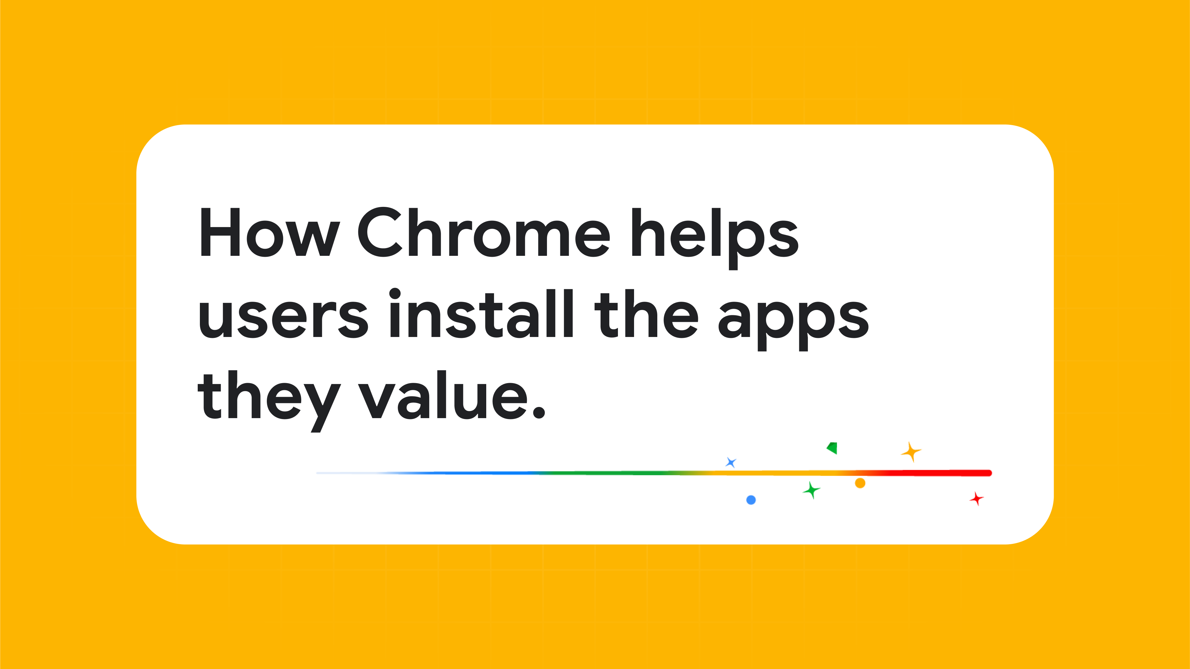 Chrome 如何帮助用户安装他们重视的应用 | Blog | Chrome for Developers