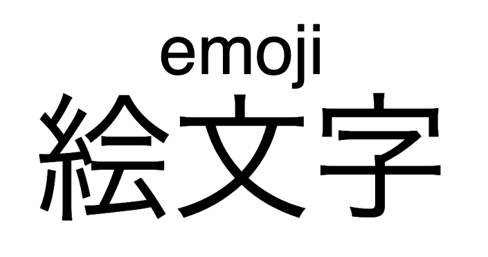 تلفظ انگلیسی به عنوان حاشیه نویسی روی متن پایه ژاپنی.