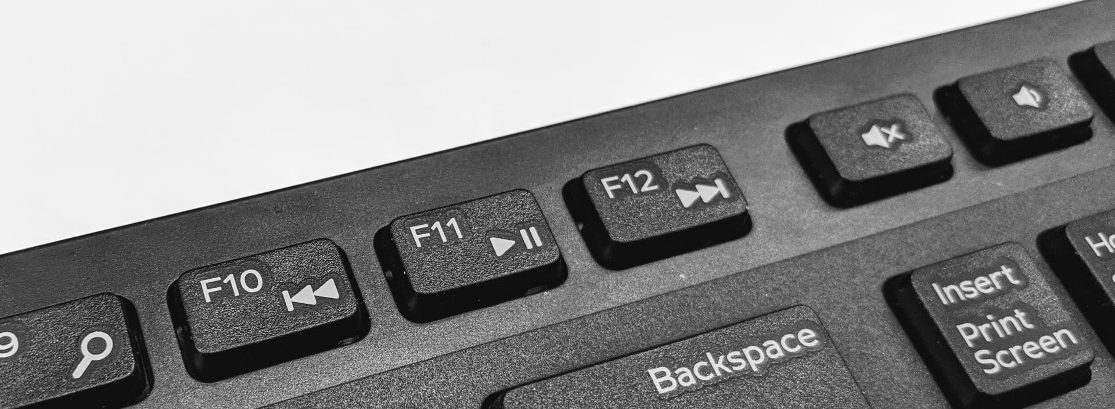 Keyboard media keys