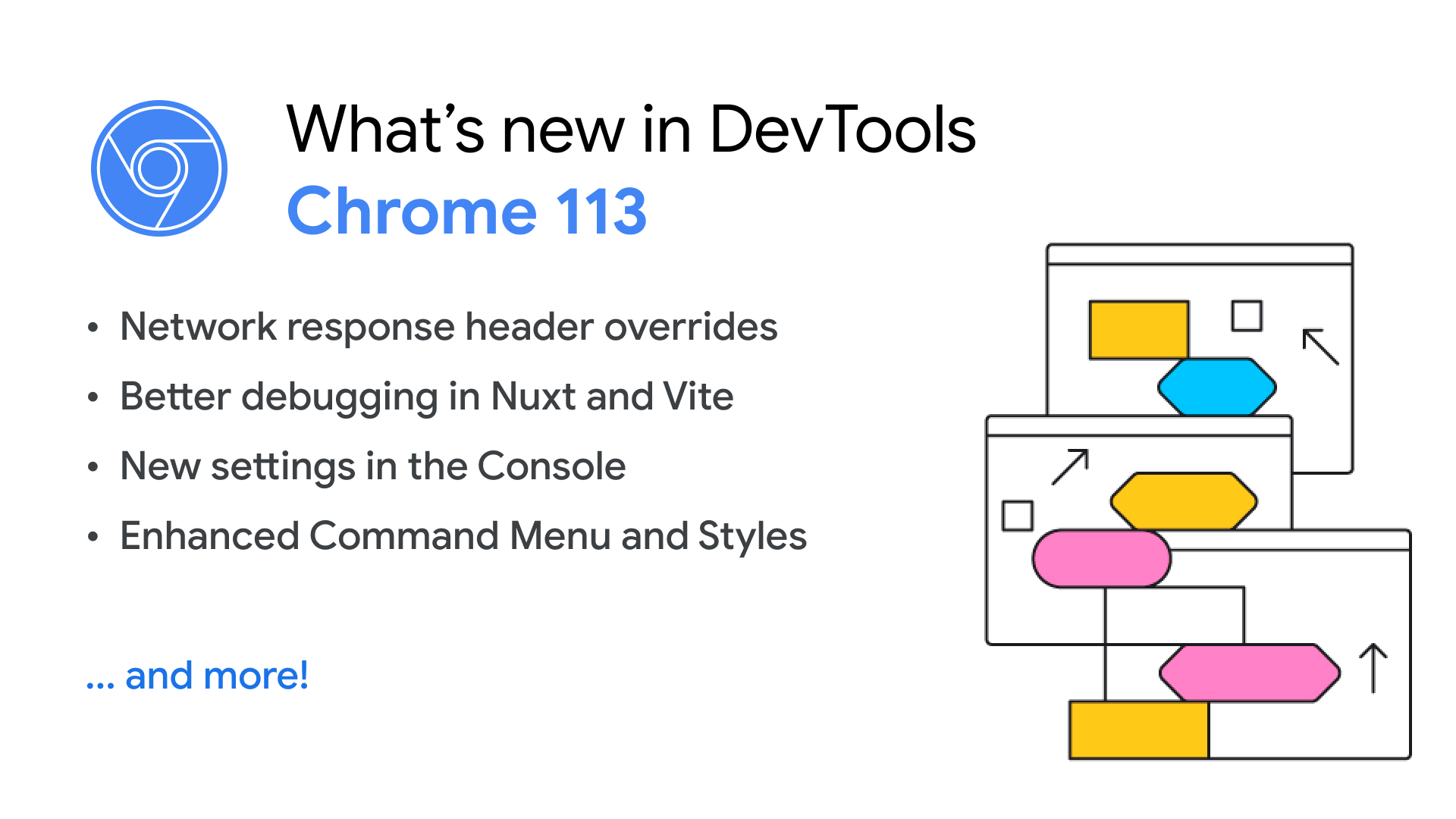 Novedades de Herramientas para desarrolladores (Chrome 113)  |  Blog  |  Chrome for Developers