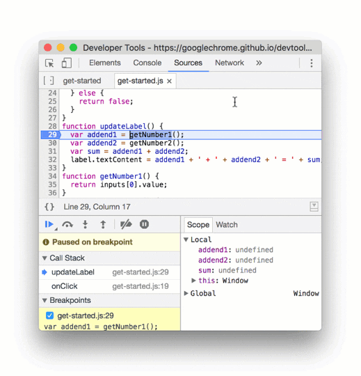 Continuer jusqu'ici