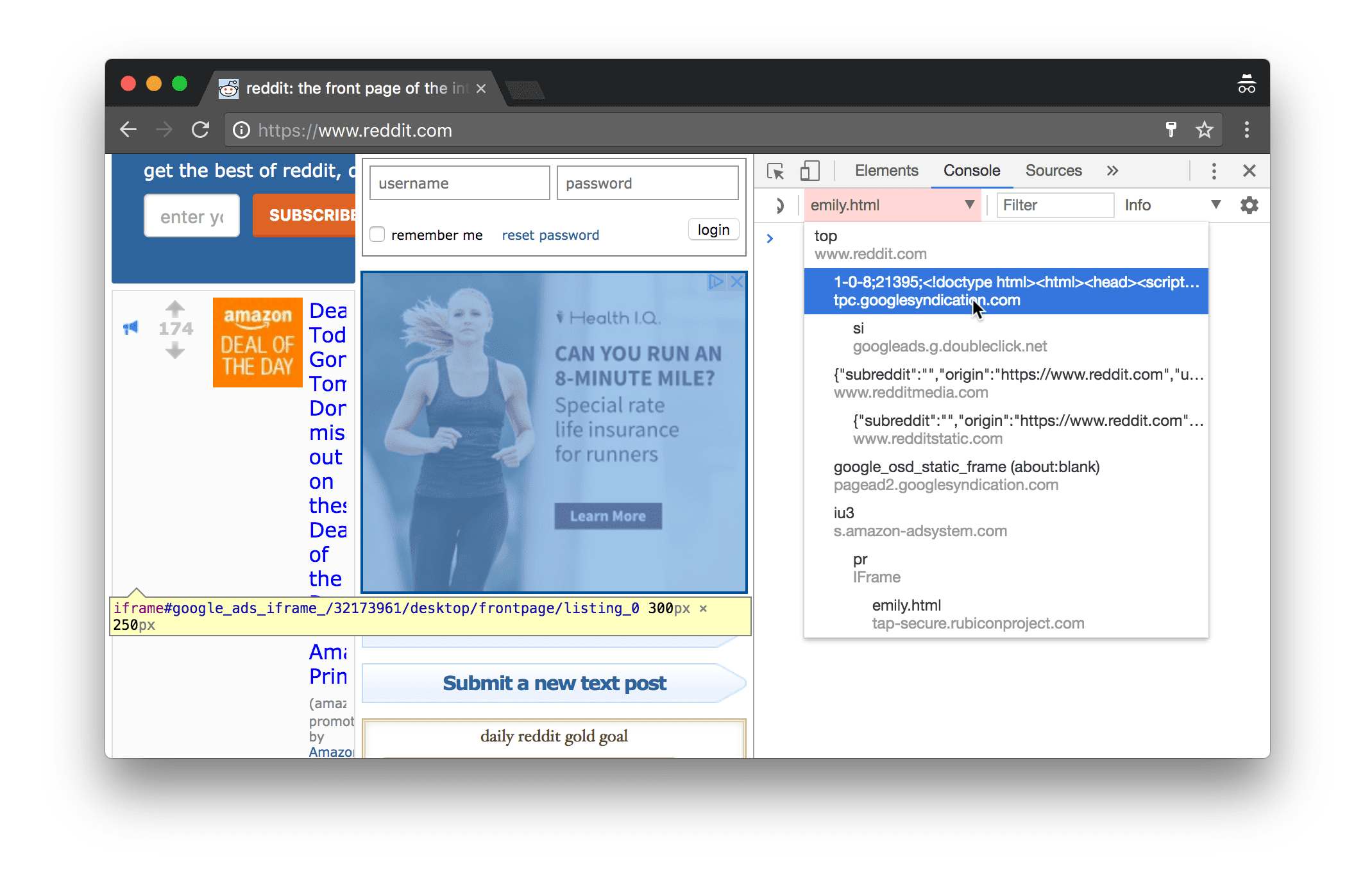 Das neue Menü für die Kontextauswahl