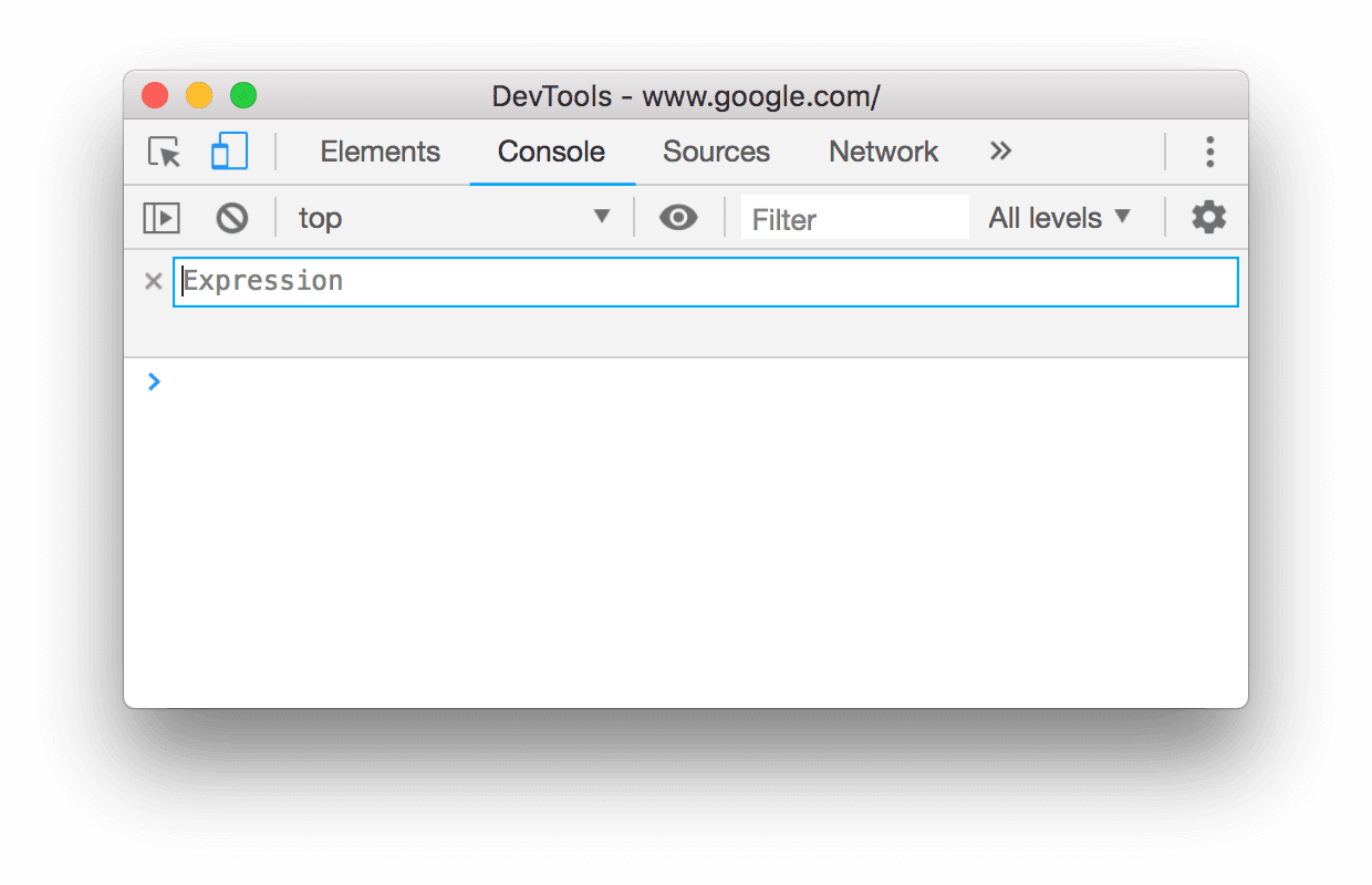 Interface utilisateur de l&#39;expression en direct