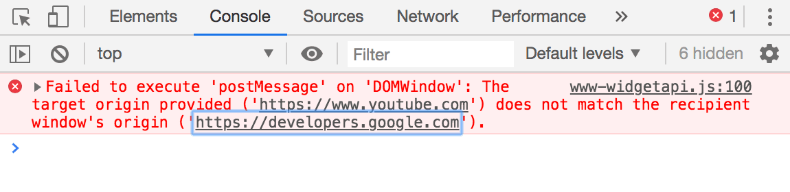 Mettere a fuoco un link