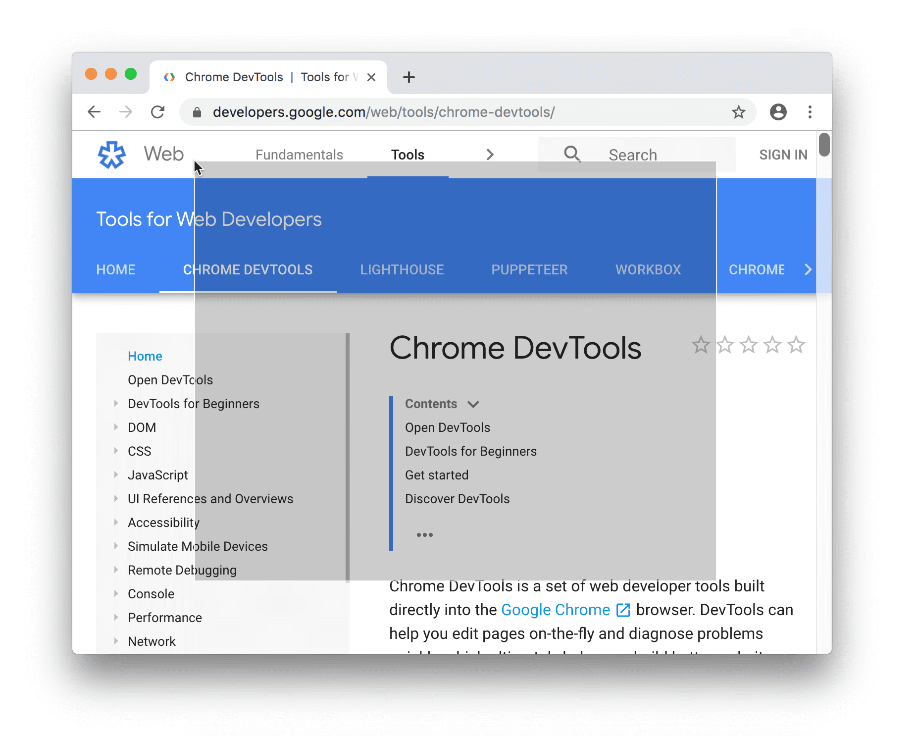 Como selecionar a parte da janela de visualização para fazer a captura de tela