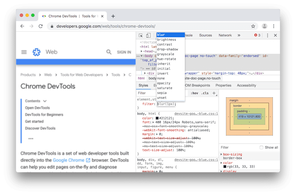 Das neue Verhalten bei der automatischen Vervollständigung.