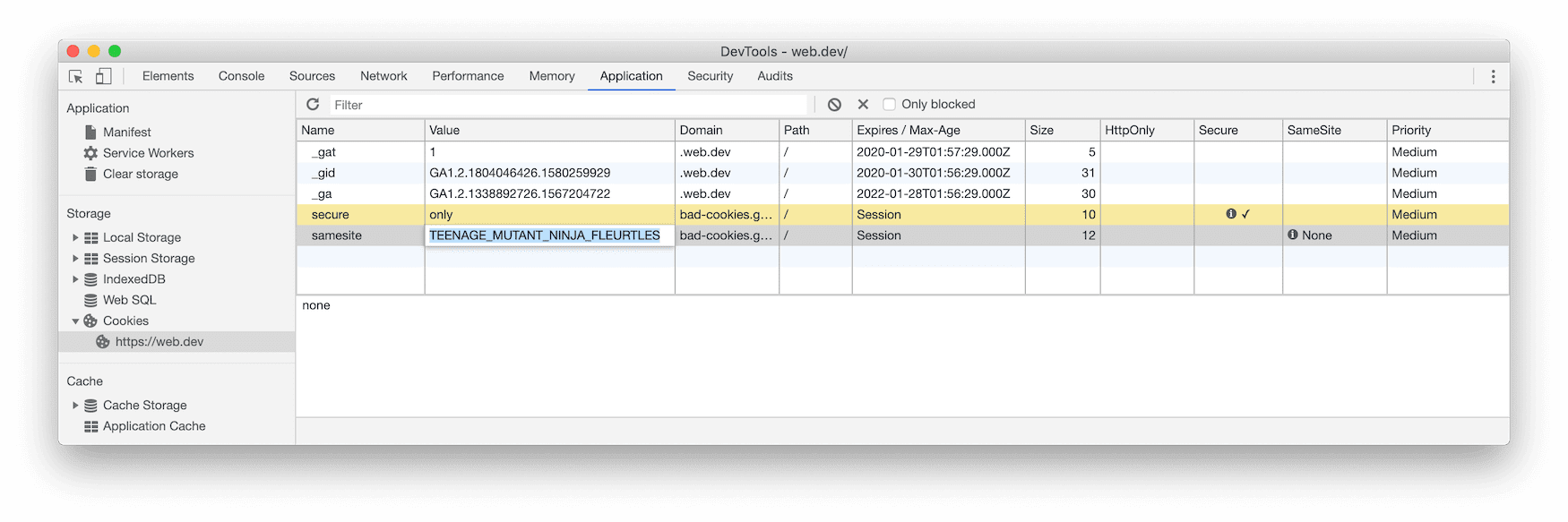 Cómo editar el valor de una cookie