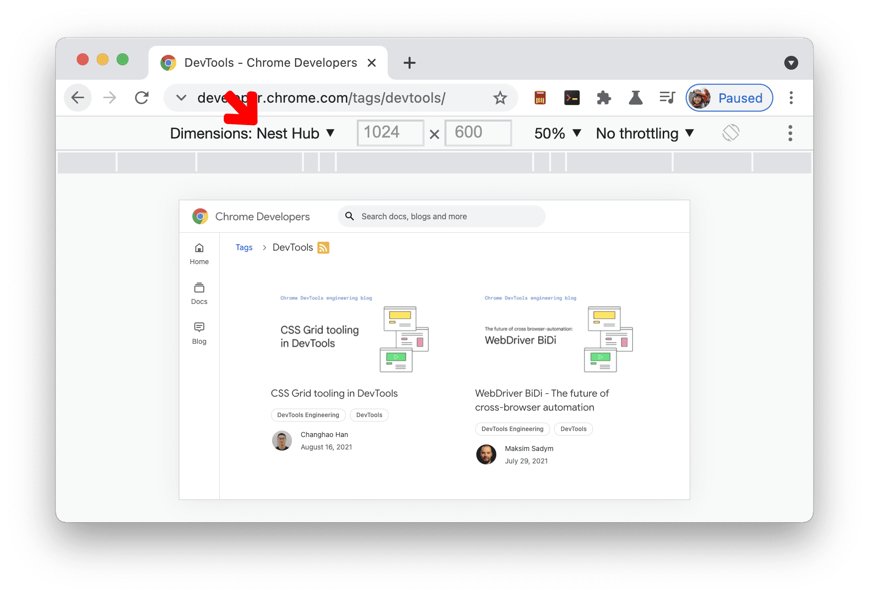 Nest Hub w trybie urządzenia