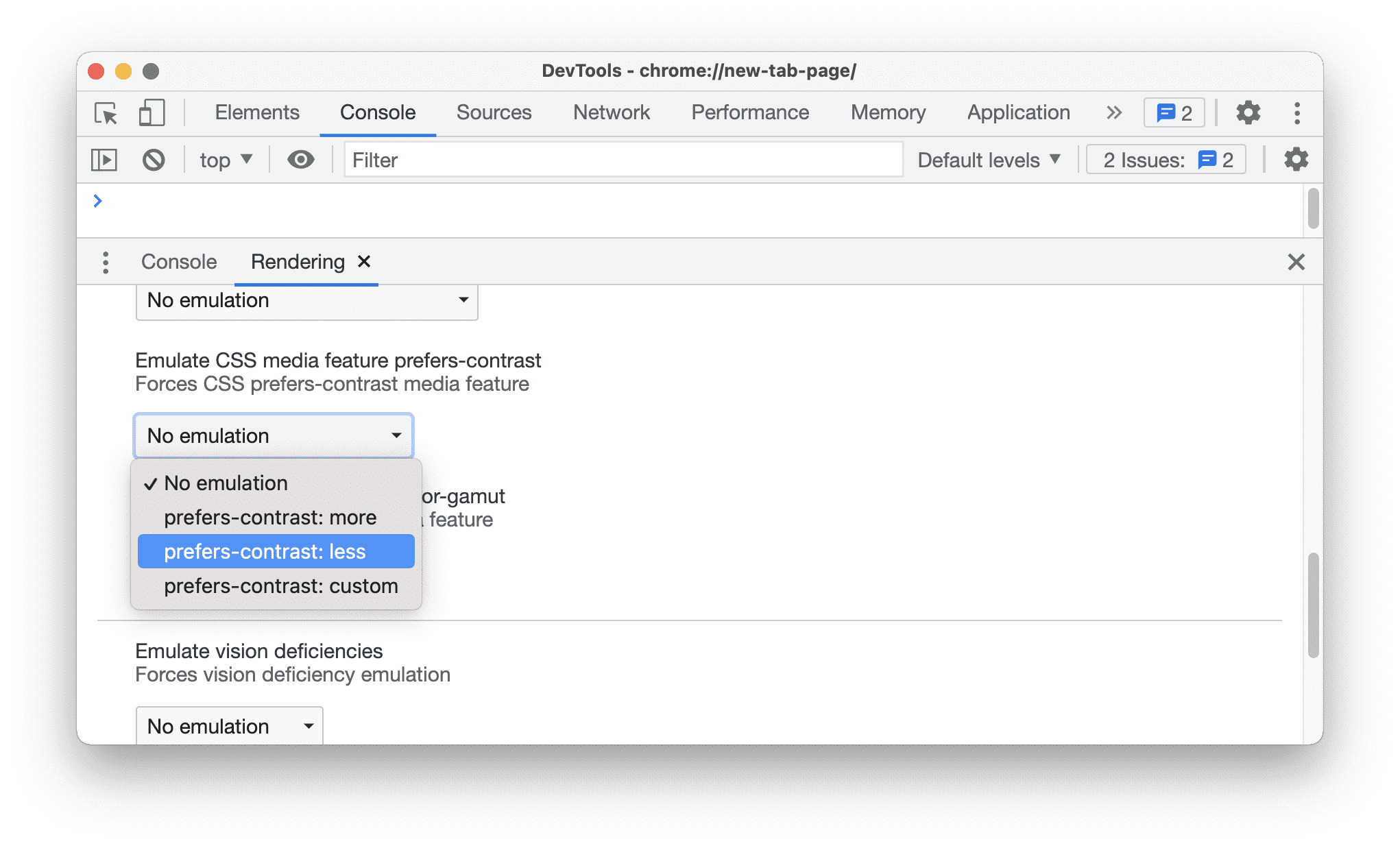 Имитация функции CSS prefers-contrast для работы с медиафайлами