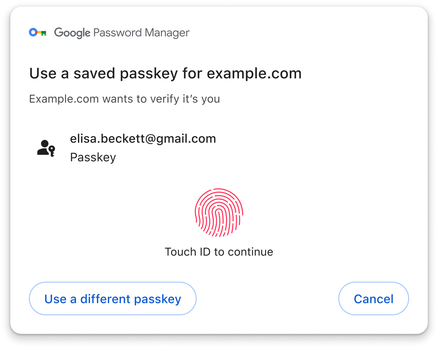 Chrome to sync passkeys on Google Password Manager between desktop and ...
