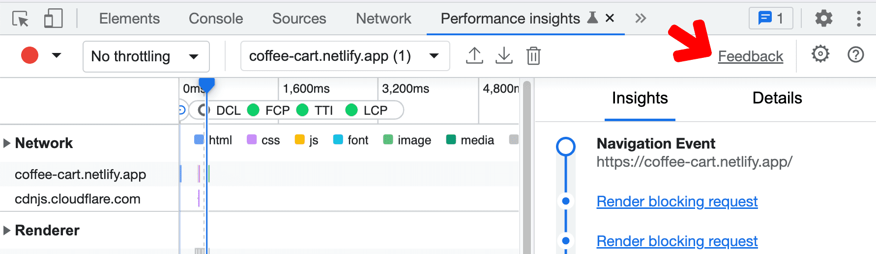 How and why we built Performance Insights | Blog | Chrome for Developers