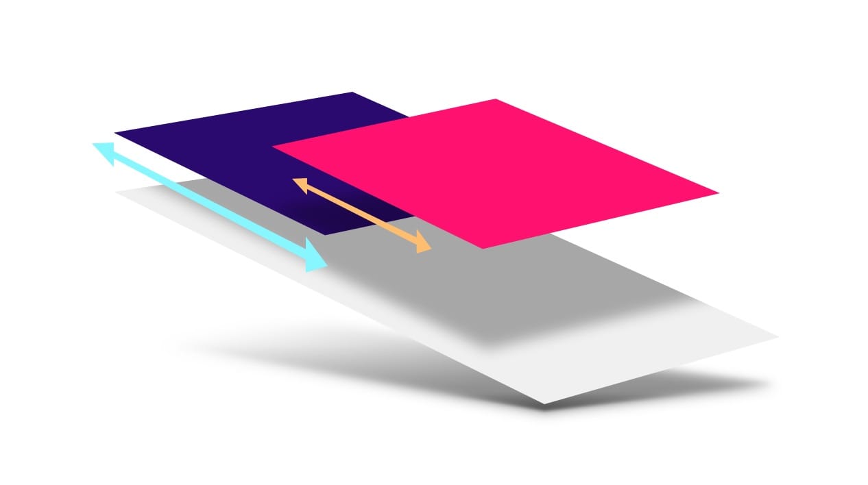 Illustration de parallaxe.