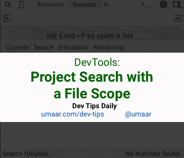 オプションのファイル スコープを使用したプロジェクト全体の検索