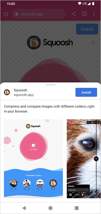 Uitgebreidere installatie-UI.