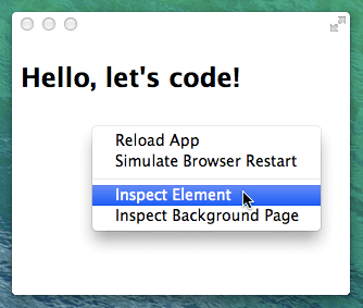 Step 1: Create and Run a Chrome App | Apps | Chrome for Developers