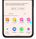 Android phone with the 'Share via' drawer open.