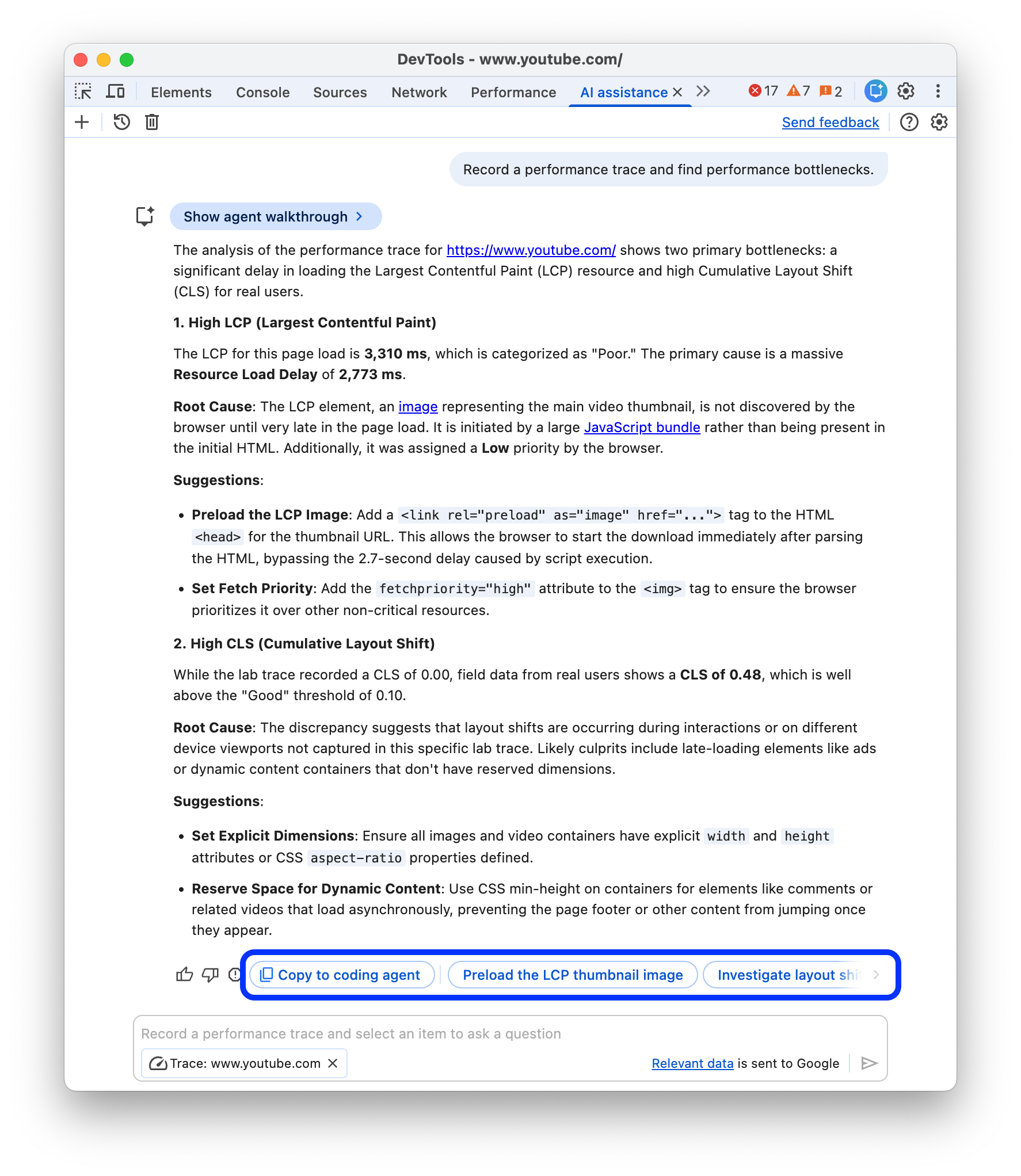 พรอมต์ติดตามผลด้านล่างคำตอบ