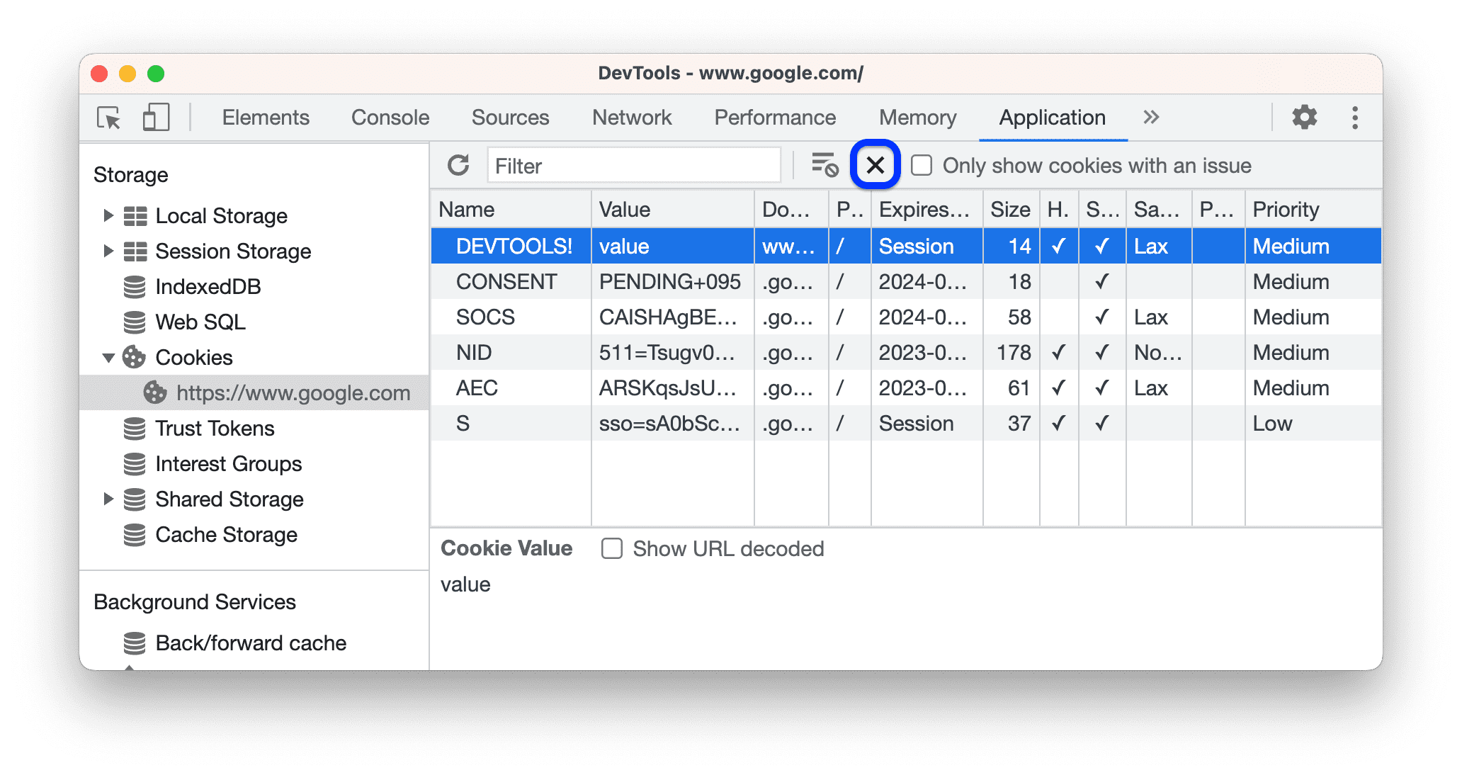 Xem, thêm, chỉnh sửa và xoá cookie | Chrome DevTools | Chrome for ...