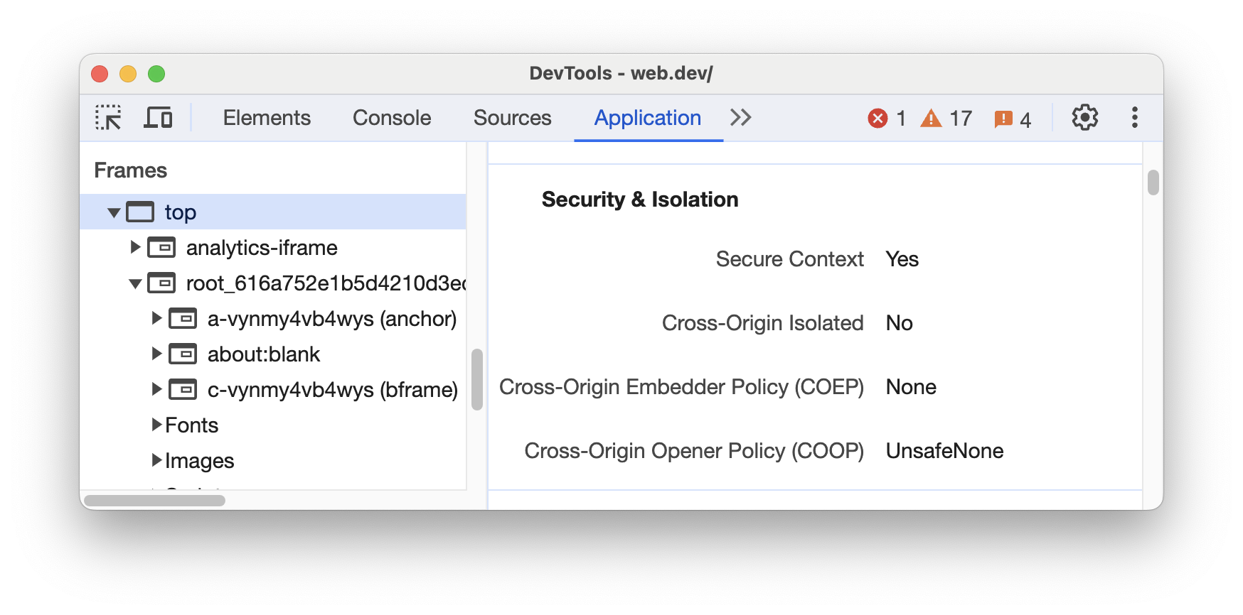 ส่วน Security & Isolation