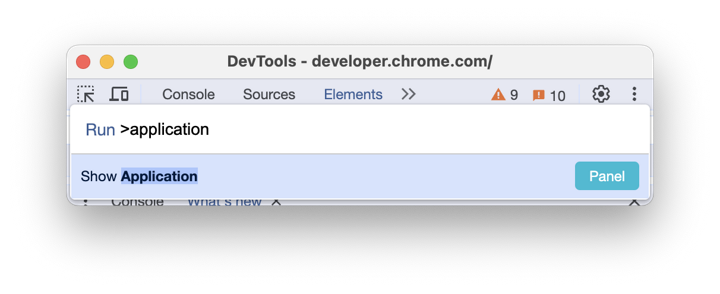 Application panel overview | Chrome DevTools | Chrome for Developers