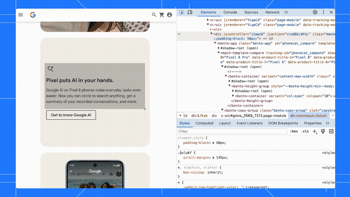Trascina per acquisire lo screenshot dell'area.