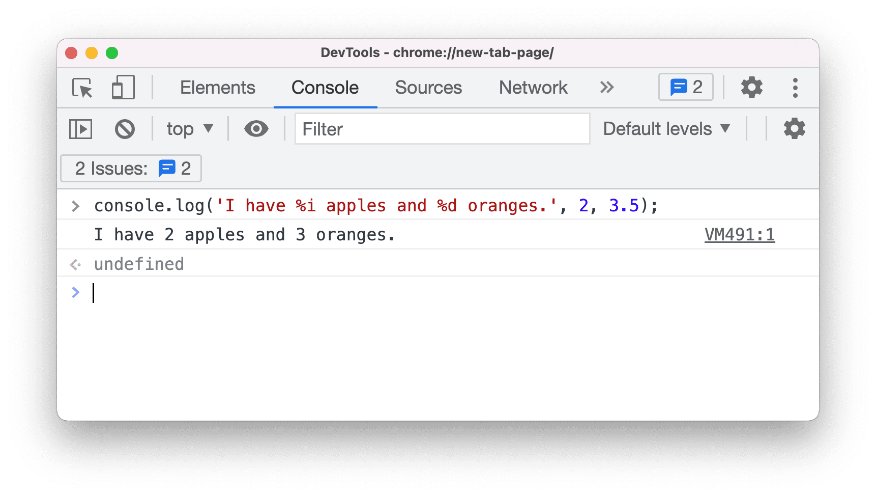 format integer values