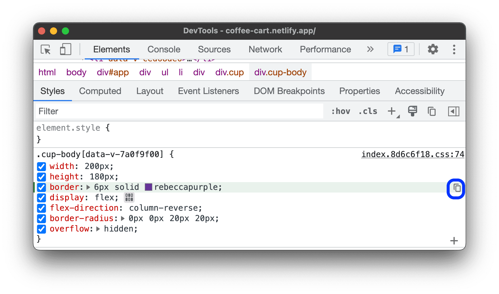 Скопируйте и измените объявление CSS.