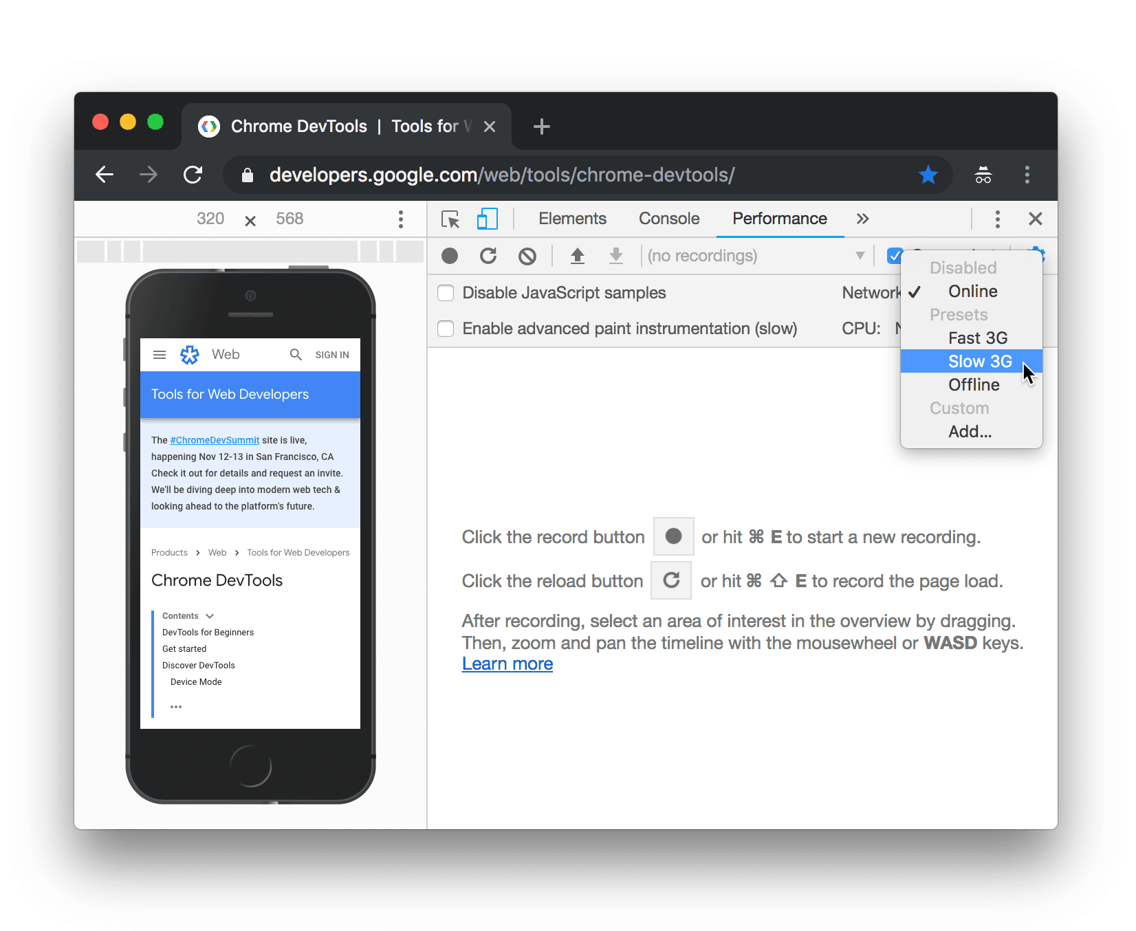 Simulate mobile devices with device mode | Chrome DevTools | Chrome for  Developers