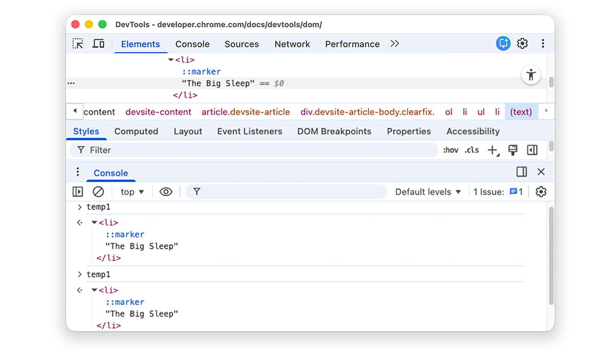 temp1 表达式的结果。