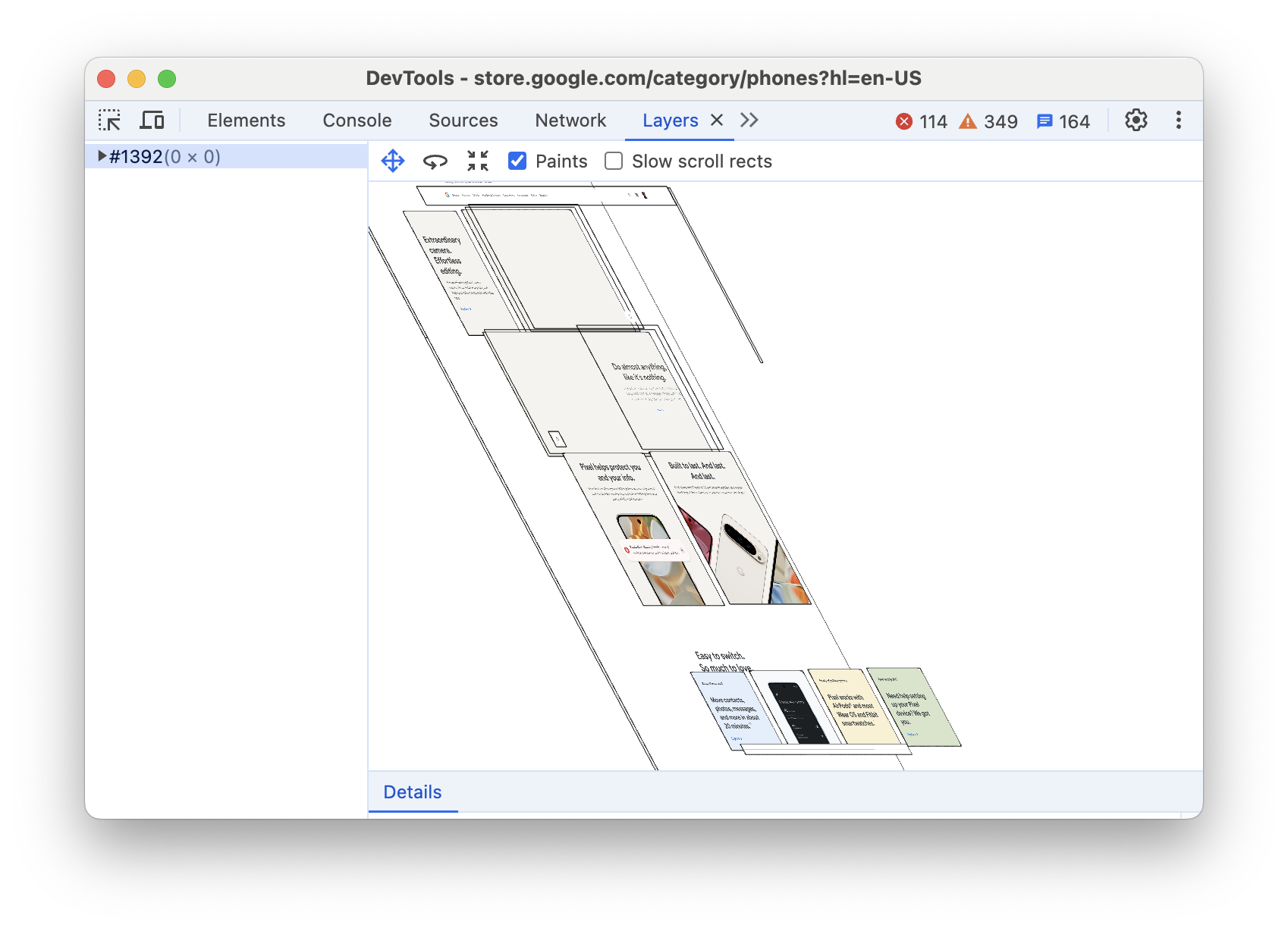 Layers panel: Explore the layers of your website | Chrome DevTools ...