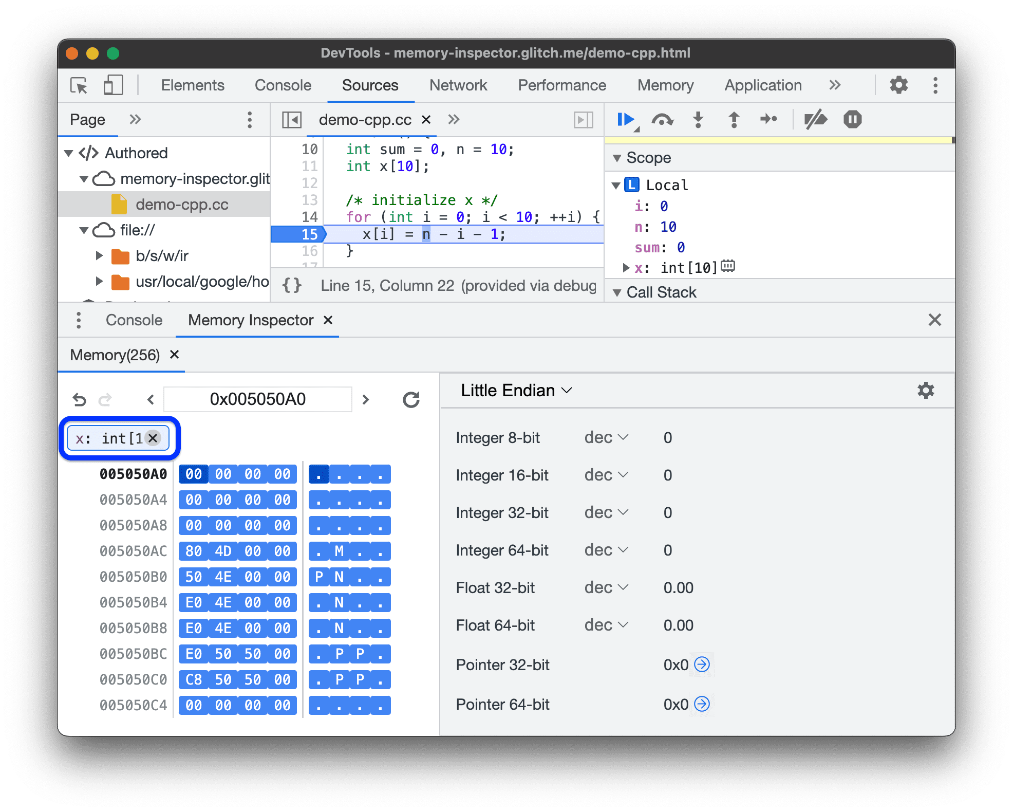 Arrêtez de mettre en surbrillance la mémoire de l'objet.