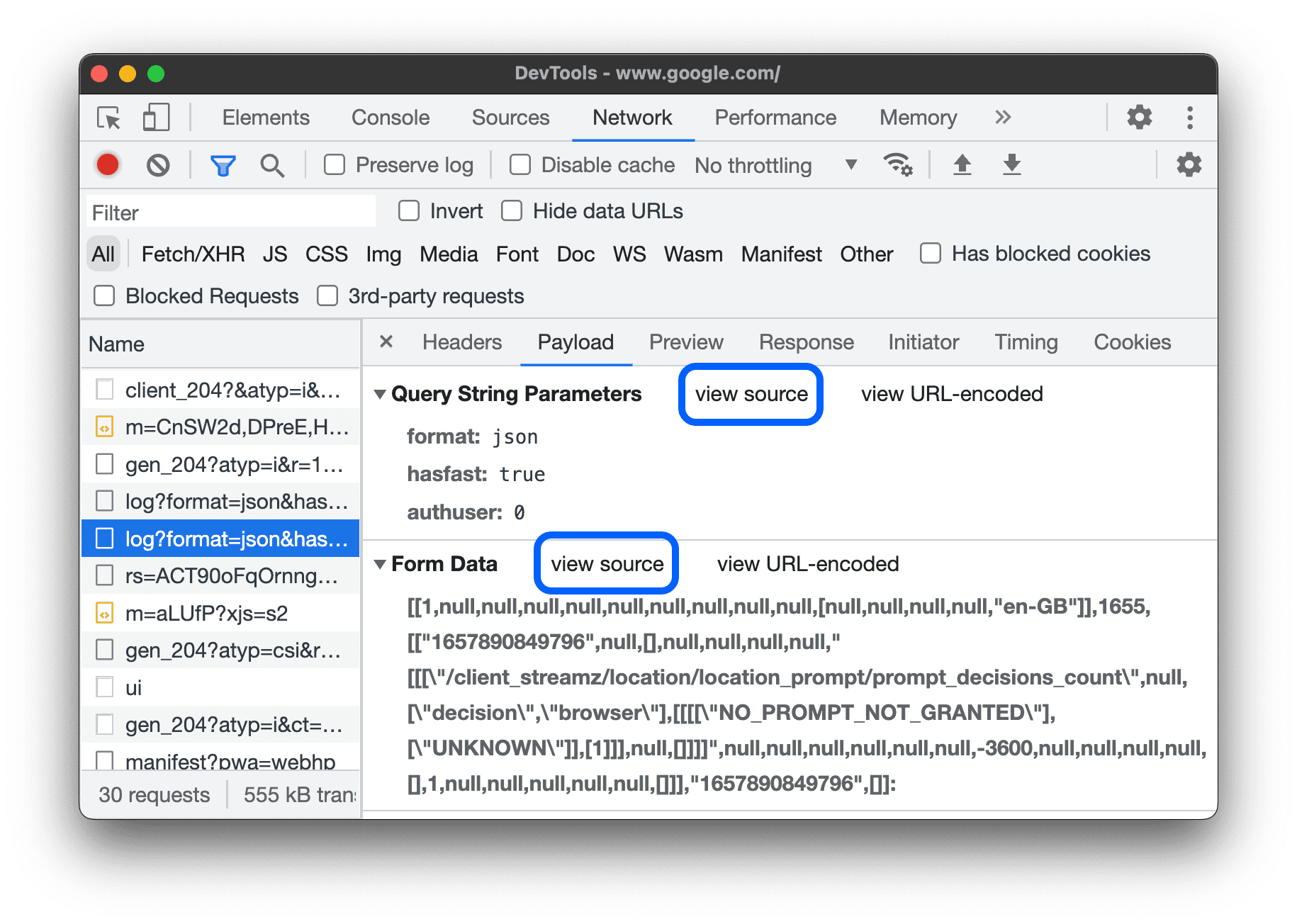 Network features reference DevTools Chrome for Developers