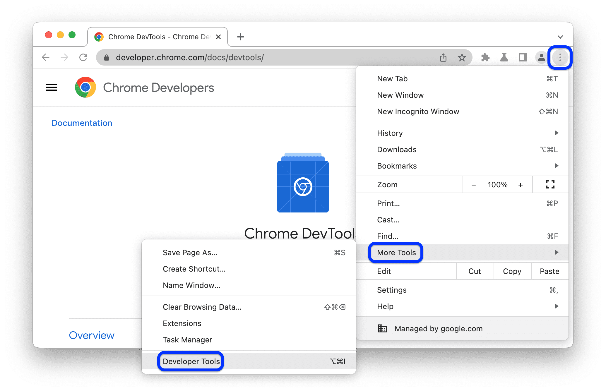 Open Chrome DevTools  Chrome for Developers