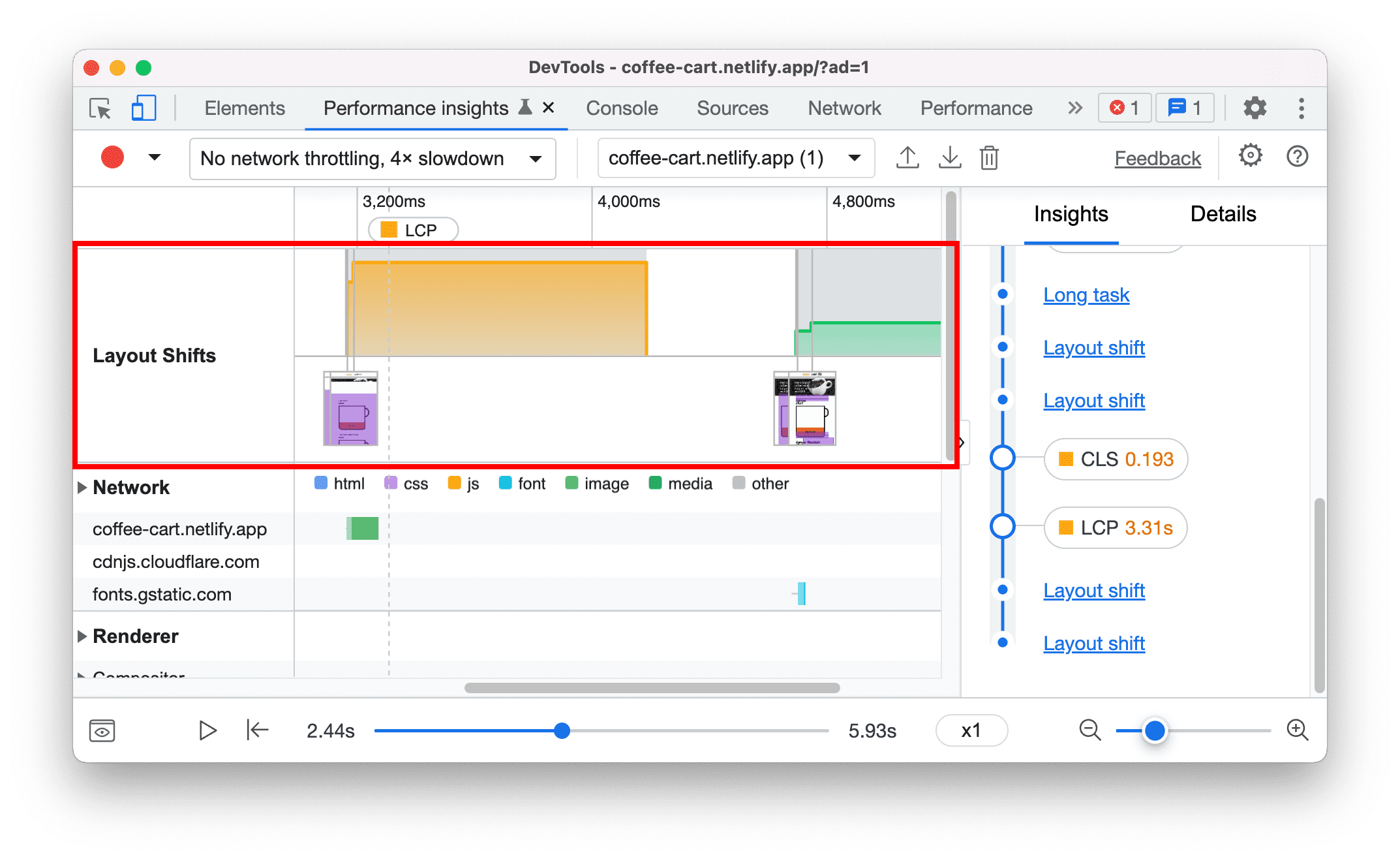 Performance insights Get actionable insights on your website s