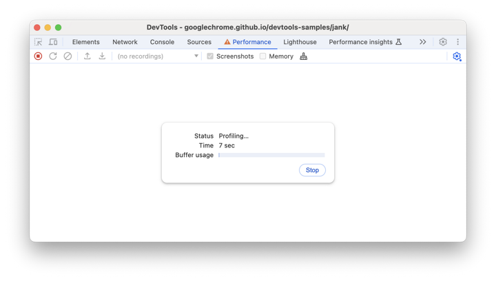 ランタイム パフォーマンスを分析する | Chrome DevTools | Chrome for Developers