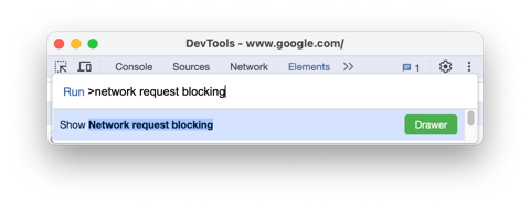 Request conditions: Test your site by blocking or throttling network ...