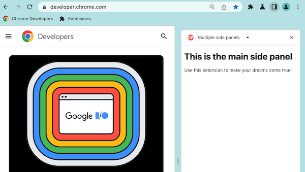 How to use the Omnibox in a Chrome Extension 