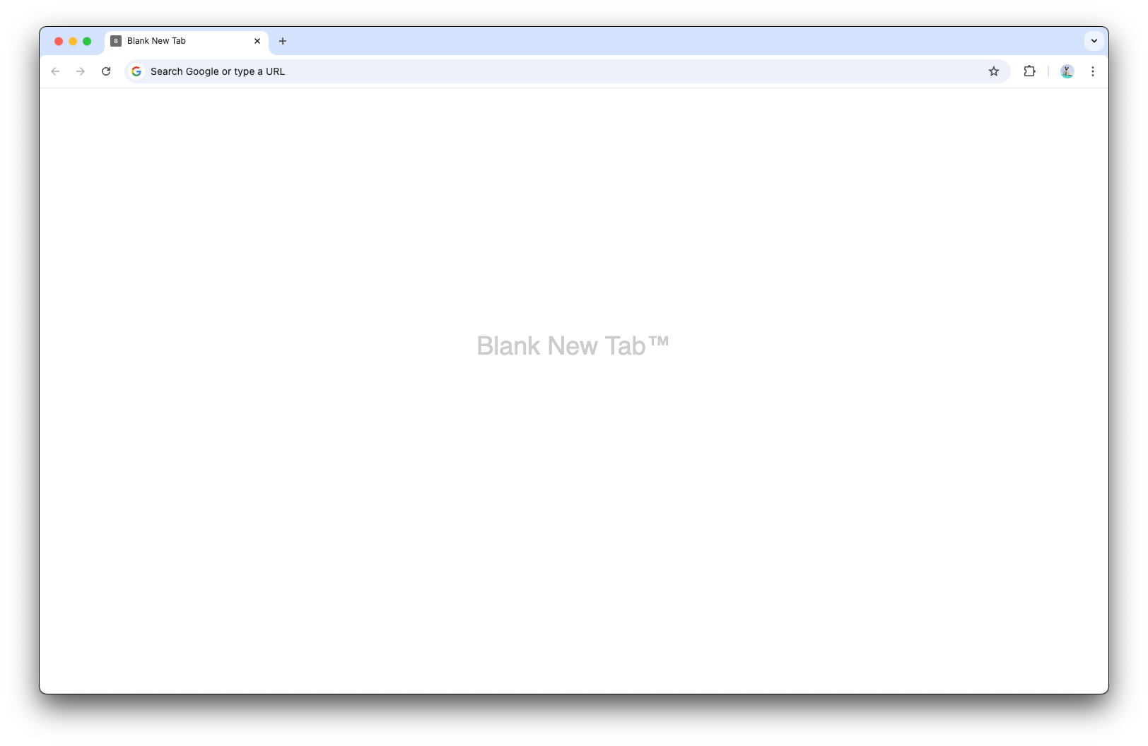 Uma página "Nova guia" personalizada