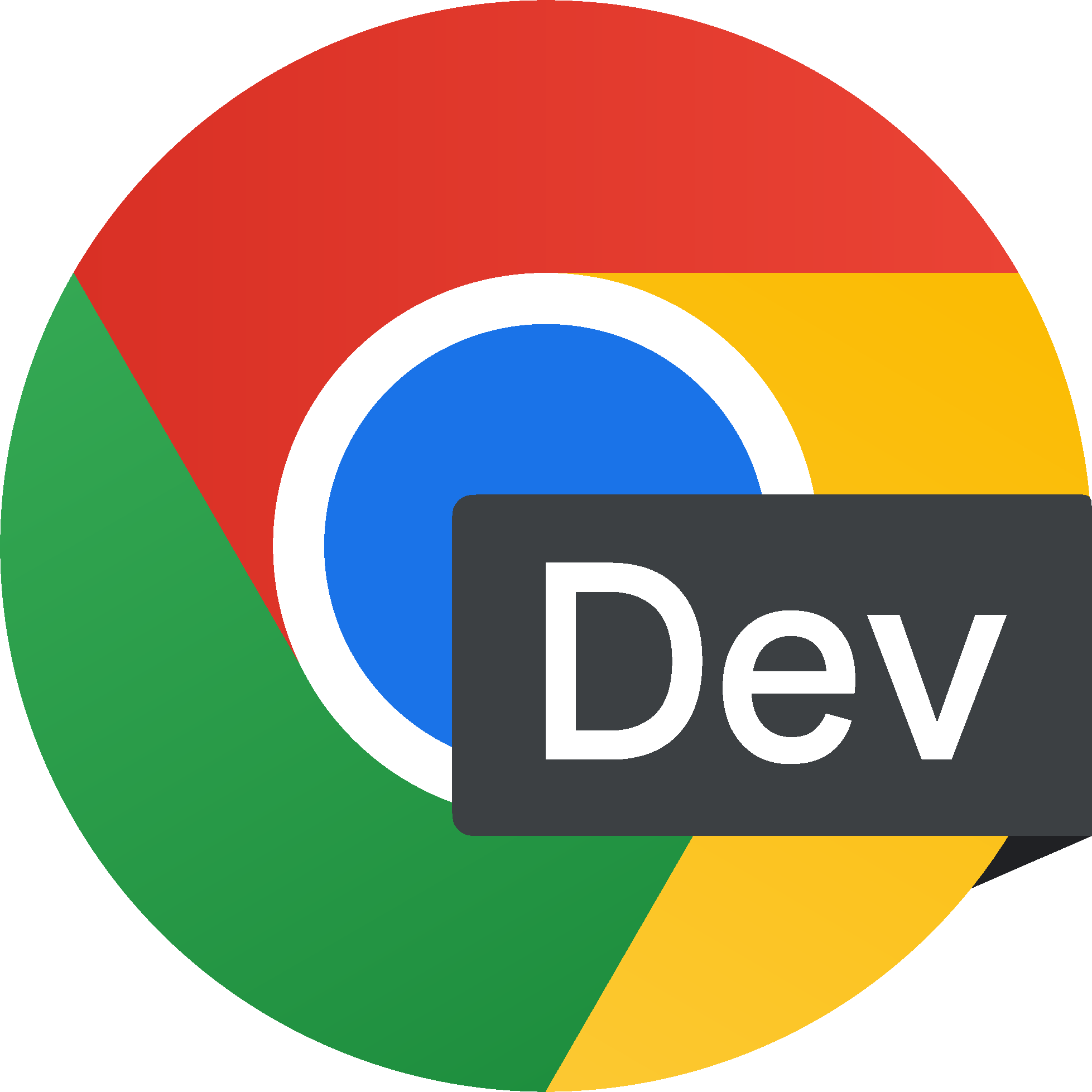 Chrome Dev লোগো।